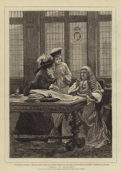Wards in Chancery door John Morgan